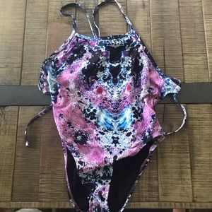 Jolyn tie back one piece